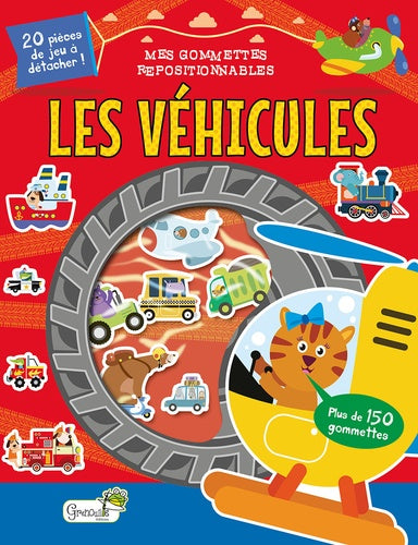 MES GOMMETTES - LES VEHICULES (PLUS DE 150 GOMMETTES)