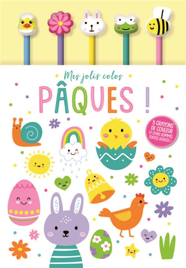 MES JOLIS COLOS - PAQUES (AVEC 5 CRAYONS)