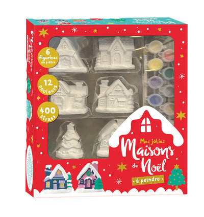 COFFRET MES JOLIES MAISONS DE NOEL A PEINDRE