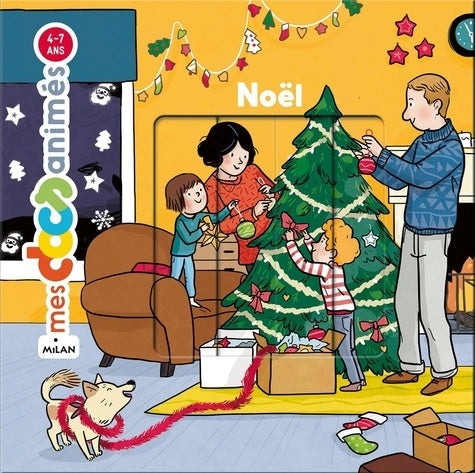 MES DOCS ANIMES (4-7 ANS) - NOEL (LIVRE POP-UP)