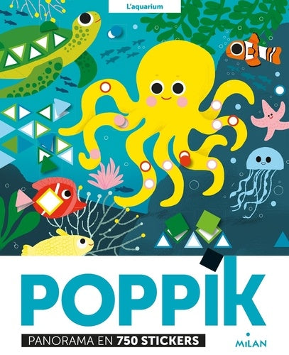 POPPIK - AQUARIUM (PANORAMA EN 750 STICKERS)