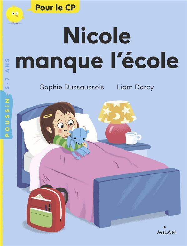 JE LIS  (CP) - NICOLE MANQUE L'ECOLE (POUR LE CP)