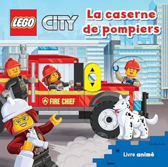 LEGO CITY LA CASERNE DE POMPIERS - LIVRE ANIME