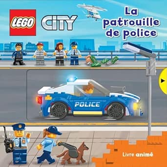 LEGO CITY LA PATROUILLE DE POLICE - LIVRE ANIME