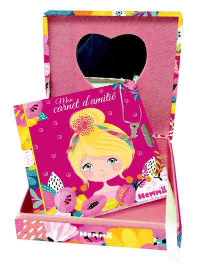 MON COFFRET SECRET - GIRLY  (BOITE MIRROIR + CARNET SECRET)