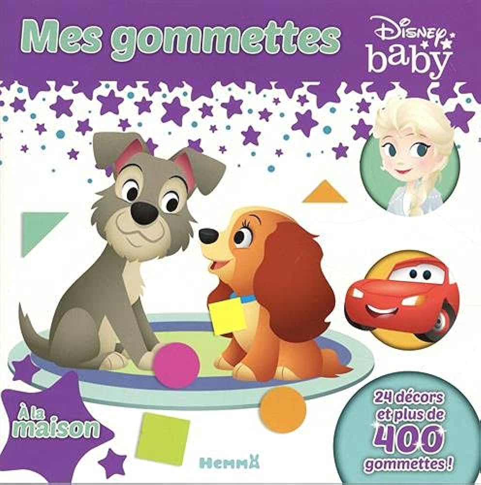 DISNEY BABY MES GOMMETTES A LA MAISON