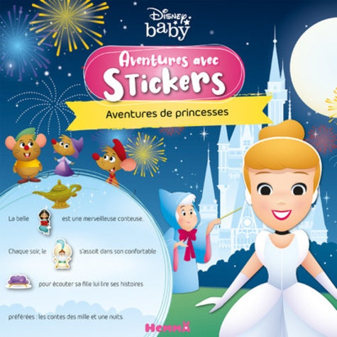 DISNEY BABY - AVENTURES AVEC STICKERS - PRINCESSES