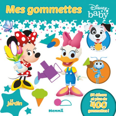 DISNEY BABY MES GOMMETTES - LE JARDIN - 24 DECORS ET PLUS DE 400 GOMMETTES !
