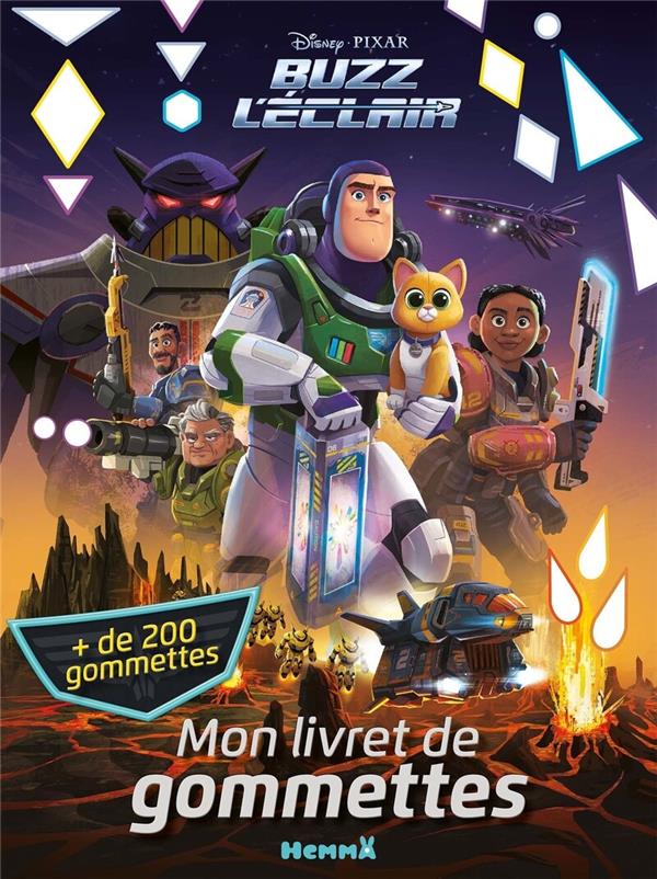 DISNEY BUZZ L'ECLAIR - MON LIVRET DE GOMMETTES