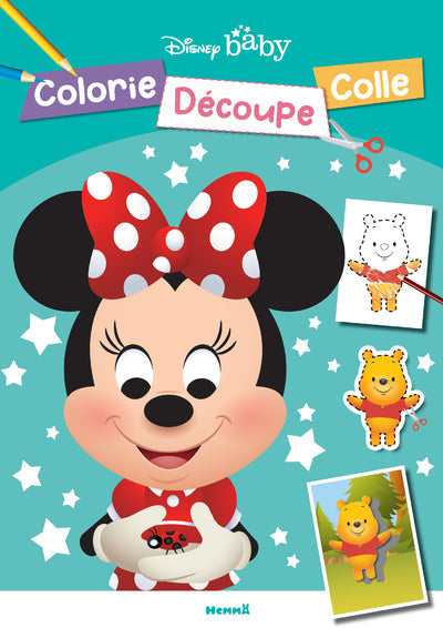 DISNEY BABY - COLORIE, DECOUPE, COLLE