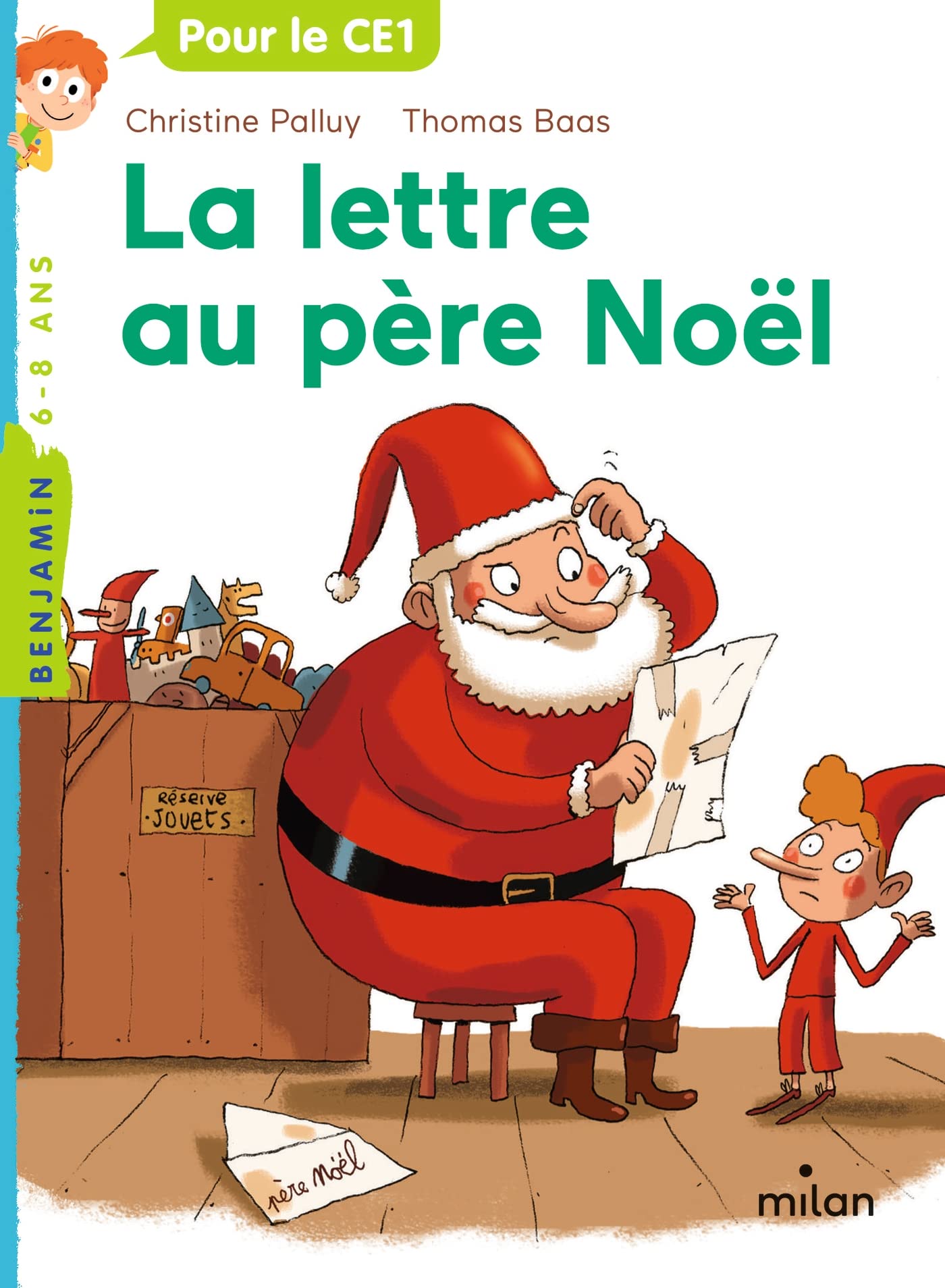 JE LIS (CE1) LA LETTRE AU PERE NOEL