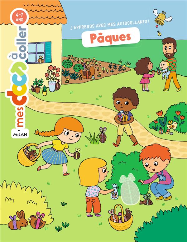 MES DOCS A COLLER (4-7 ANS) - PAQUES (AUTOCOLLANTS)