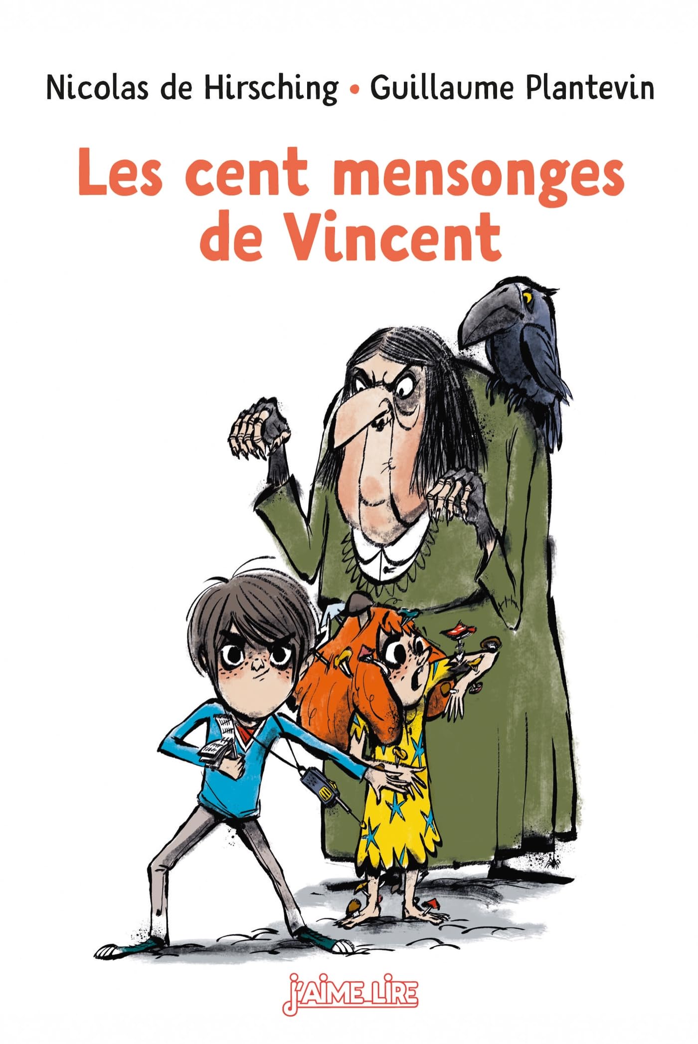 J'AIME LIRE - LES CENTS MENSONGES DE VINCENT  (7+ ANS)