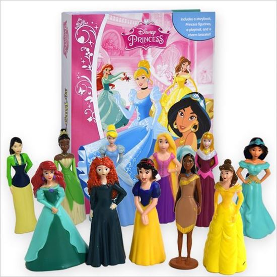 MY BUSY BOOKS - DISNEY PRINCESS CLASSIC   (WITH 12 FIGURINES) (AGE 3+)