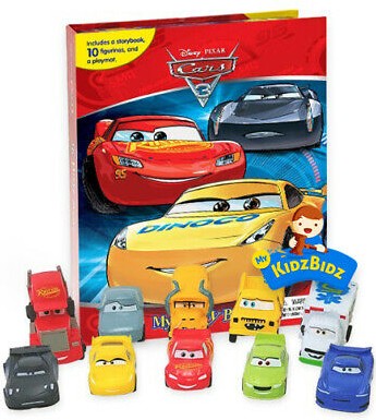 MY BUSY BOOKS - DISNEY CARS 3  (WITH 12 FIGURINES) (AGE 3+)