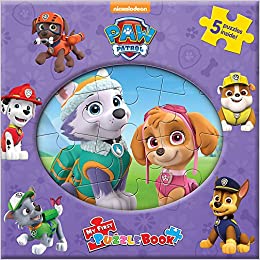 MY FIRST PUZZLE BOOK - PAW PATROL GIRL  (AGE 3+)