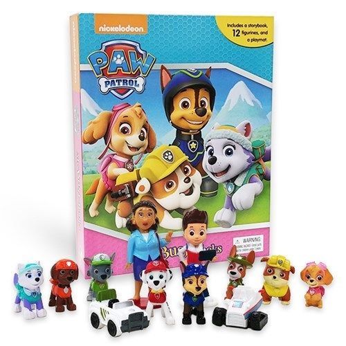 MY BUSY BOOKS - PAW PATROL GIRLS  (WITH 12 FIGURINES) (AGE 3+)