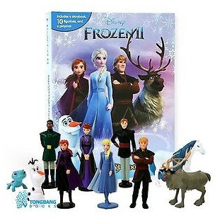 MY BUSY BOOKS - DISNEY FROZEN 2  (WITH 12 FIGURINES) (AGE 3+)