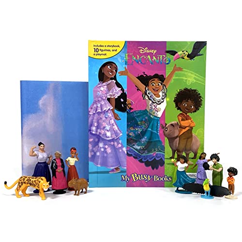 MY BUSY BOOKS - DISNEY ENCANTO  (WITH 12 FIGURINES) (AGE 3+)