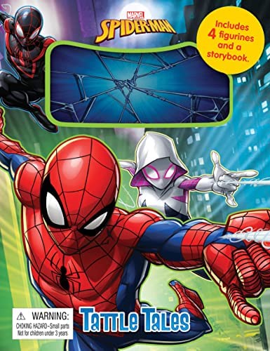 TATTLE TALES - MARVEL SPIDERMAN CLASSIC  (WITH 4 FIGURINES) (AGE 3+)