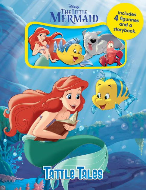 TATTLE TALES - DISNEY THE LITTLE MERMAID  (WITH 4 FIGURINES) (AGE 3+)