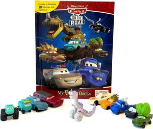 MY BUSY BOOKS - DISNEY CARS ON THE ROAD  (WITH 10 FIGURINES) (AGE 3+)