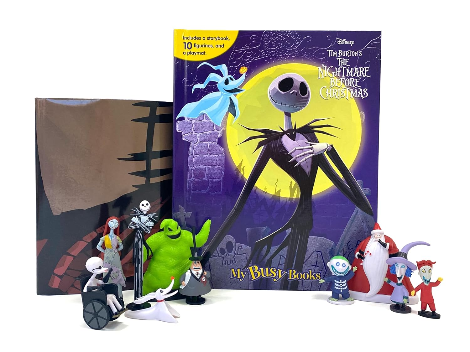 MY BUSY BOOKS - THE NIGHTMARE BEFORE CHRISTMAS (WITH 10 FIGURINES) (AGE 3+)