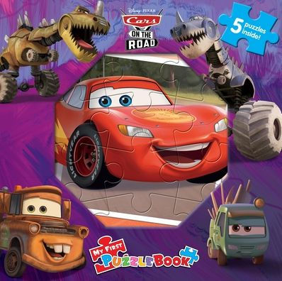 MY FIRST PUZZLE BOOK - DISNEY CARS ON THE ROAD  (AGE 3+)