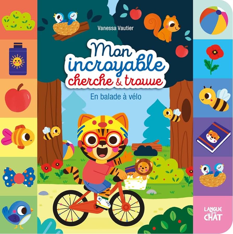 MON INCROYABLE CHERCHE ET TROUVE - EN BALADE A VELO