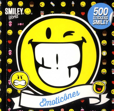 500 STICKERS SMILEY - EMOTICONES