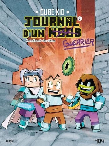 JOURNAL D'UN NOOB BD T°03 - LA TRAVERSEE DU DESERT - MINECRAFT