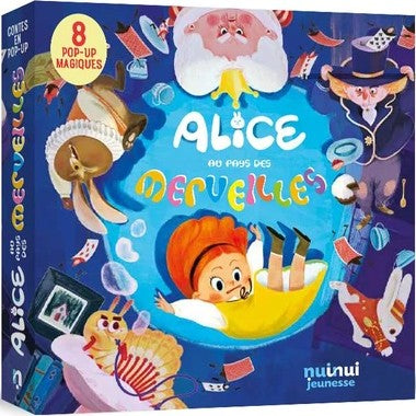 LIVRE POP-UP : ALICE AU PAYS DES MERVEILLES (8 POP-UP MAGIQUES)