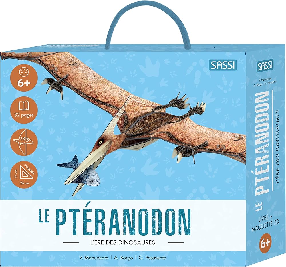COFFRET DINOSAURE 3D - PTERANODON