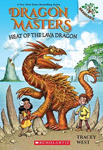 DRAGON MASTERS N°18 - HEAT OF THE LAVA DRAGON  (AGE 7+)