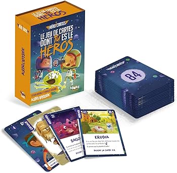 BOITE ASTRODYSSEE - JEU DE CARTES DONT TU ES LE HERO