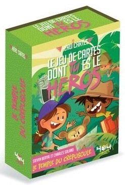 BOITE LE TEMPLE DU CREPUSCULE - JEU DE CARTES DONT TU ES LE HERO