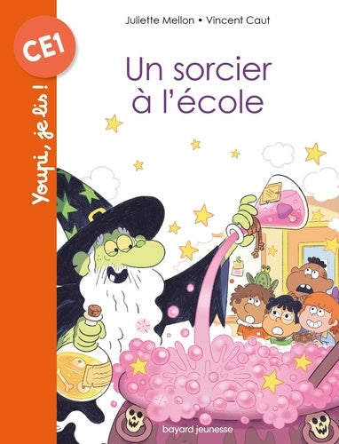 JE LIS (CE1) - SORCIER A L'ECOLE
