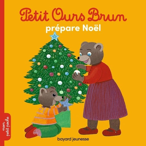 PETIT OURS BRUN PREPARE NOEL (SOUPLE)
