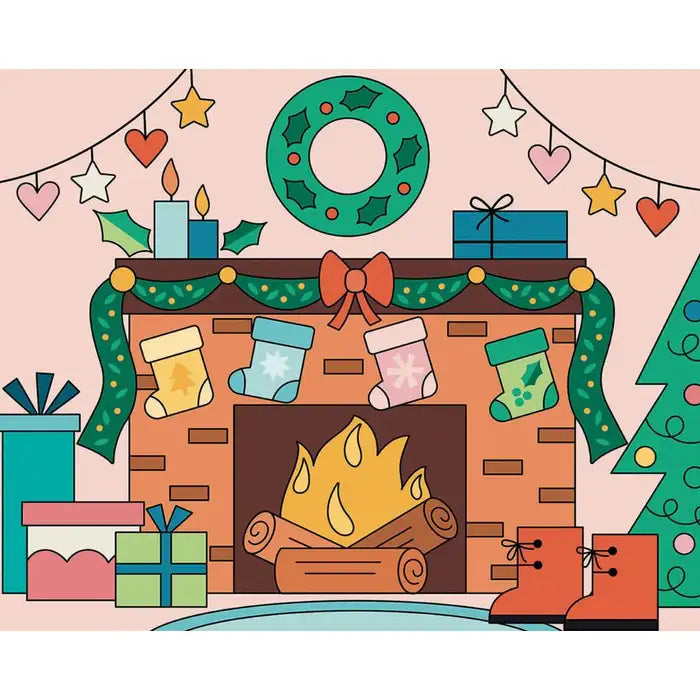 MON COFFRET D'ARTISTE - MES PEINTURES MAGIQUES DE NOEL