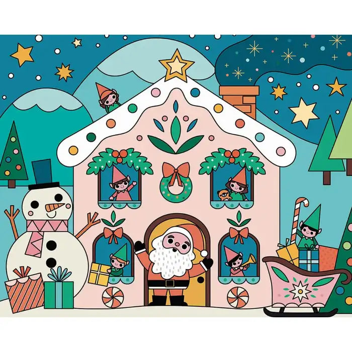 MON COFFRET D'ARTISTE - MES PEINTURES MAGIQUES DE NOEL
