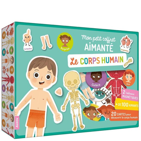 MON PETIT COFFRET AIMANTE - LE CORPS HUMAIN