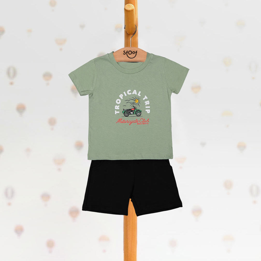 Tropical Cotton Set (2pcs) 2-5y