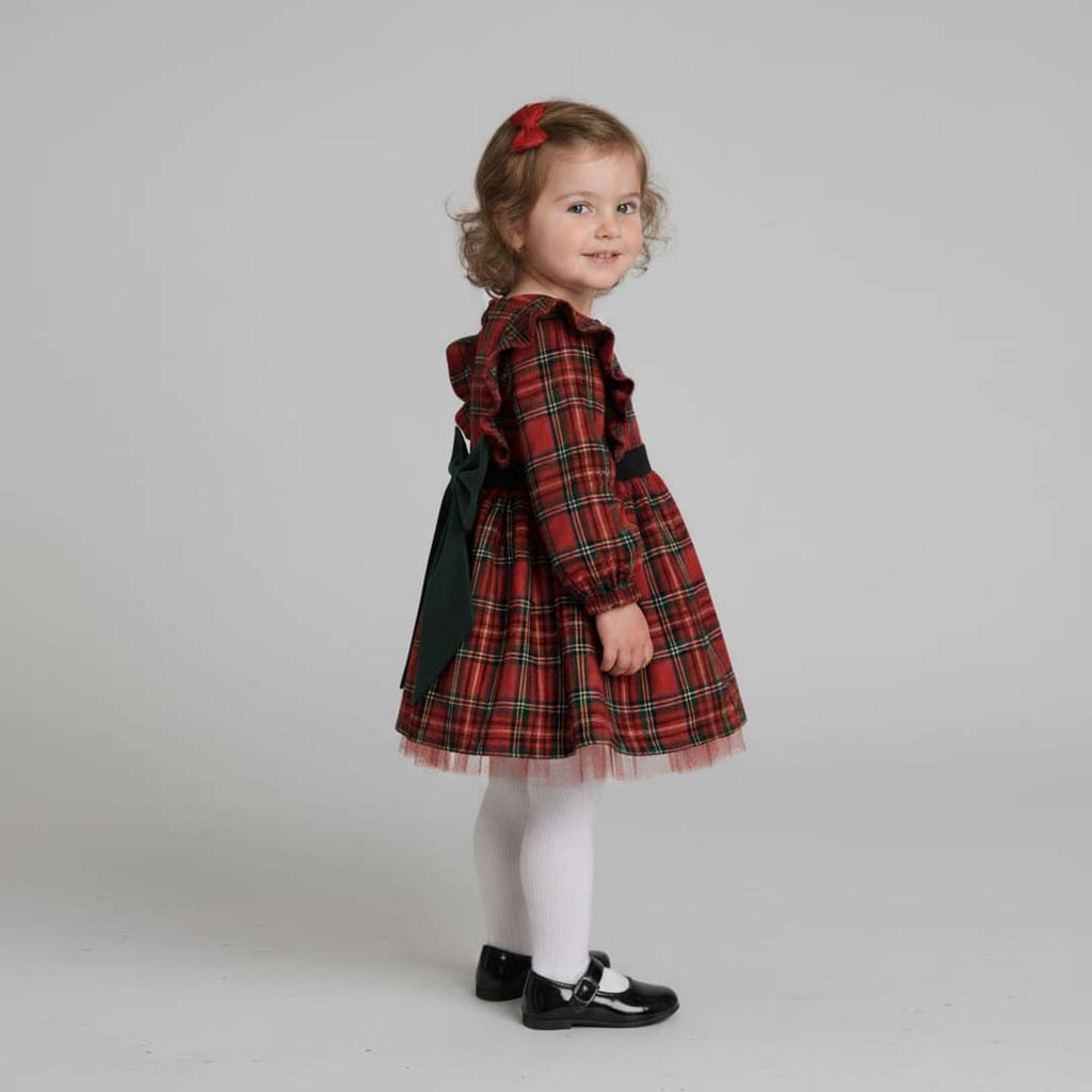 Plaid Christmas Dress 9-24m