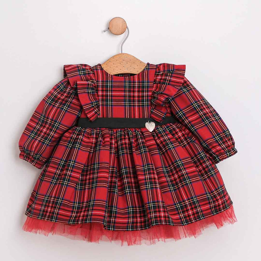 Plaid Christmas Dress 9-24m