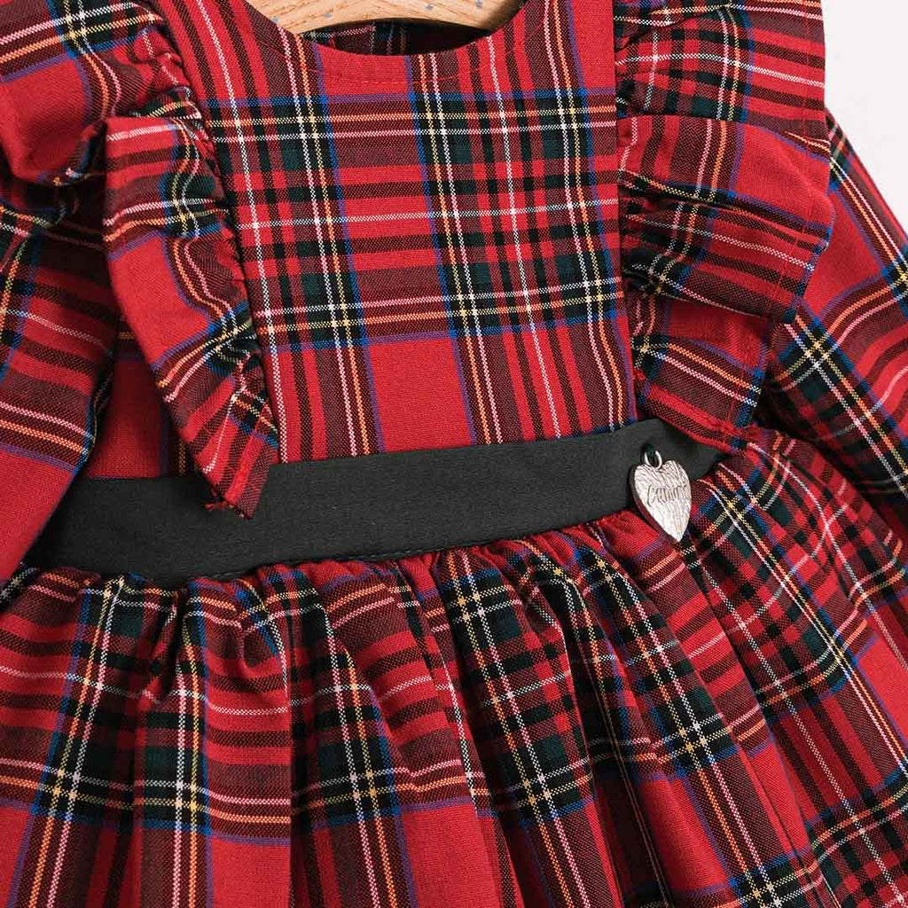 Plaid Christmas Dress 9-24m