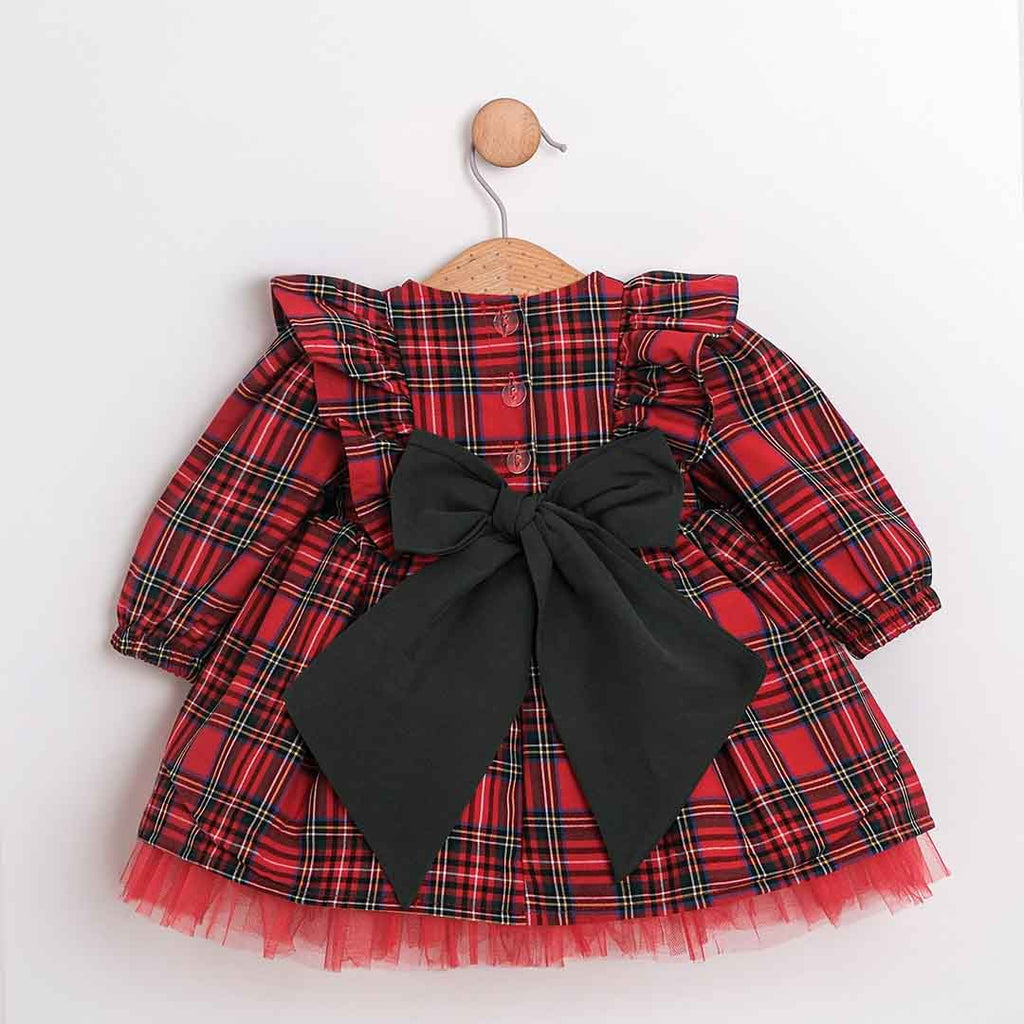Plaid Christmas Dress 9-24m