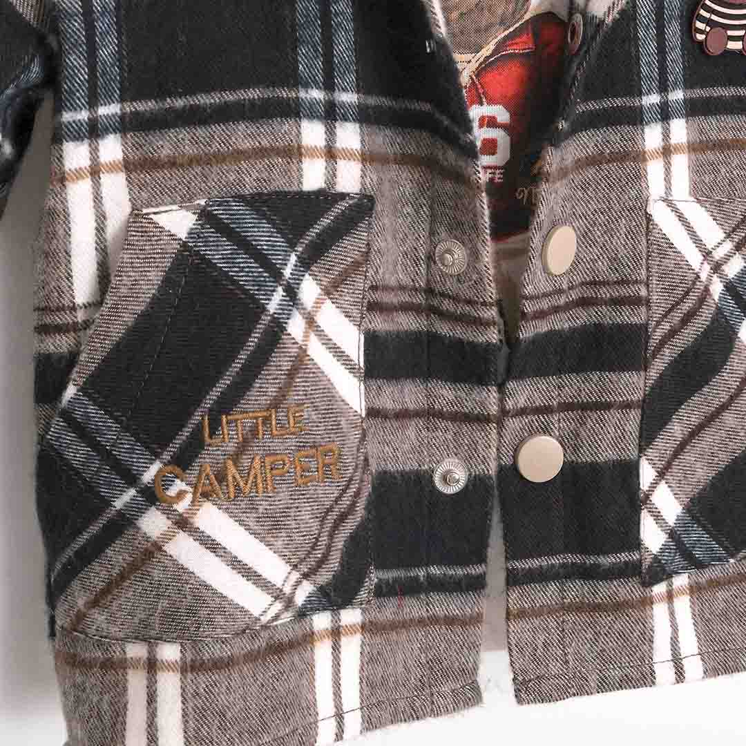 Plaid Set (3pcs) 9-24m