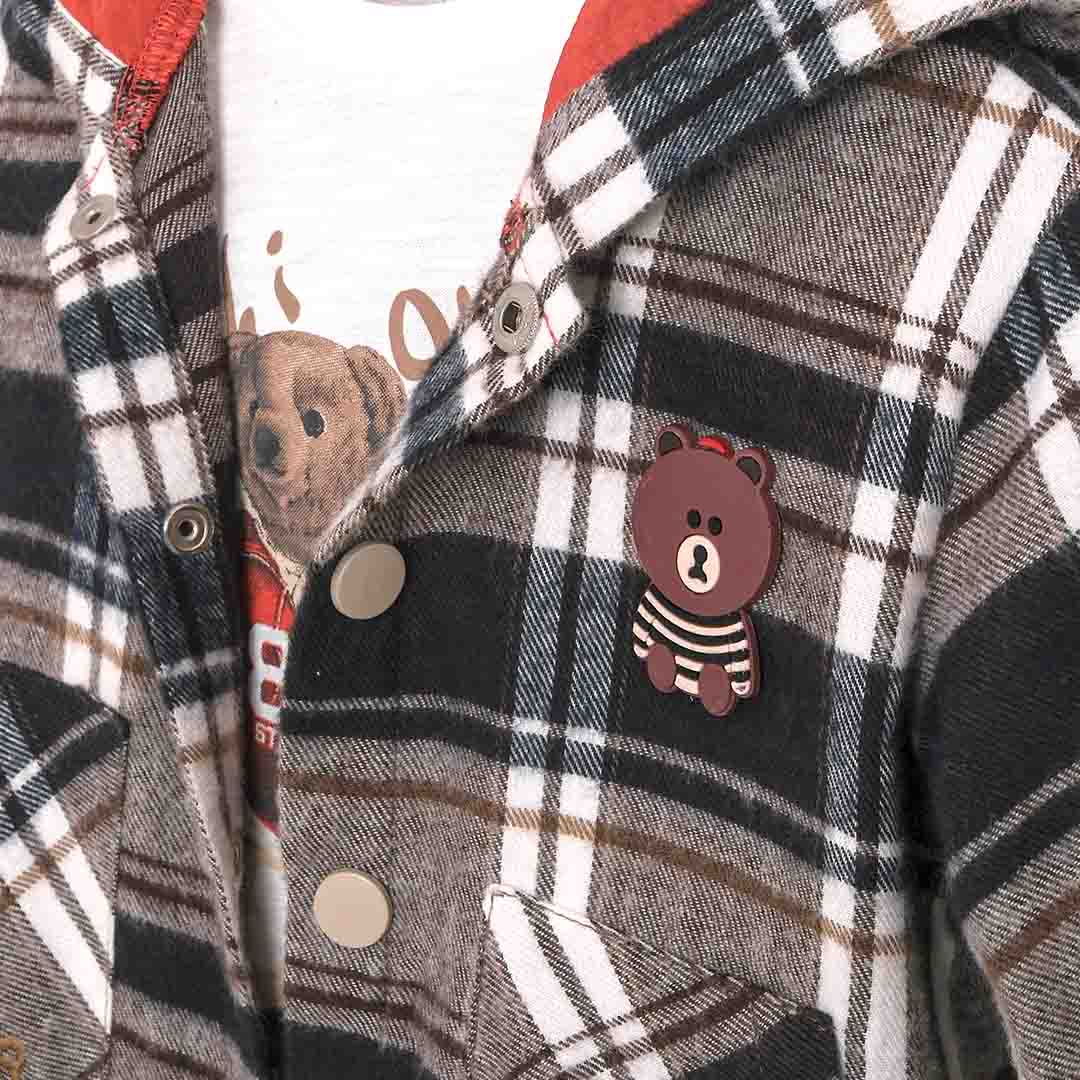 Plaid Set (3pcs) 9-24m