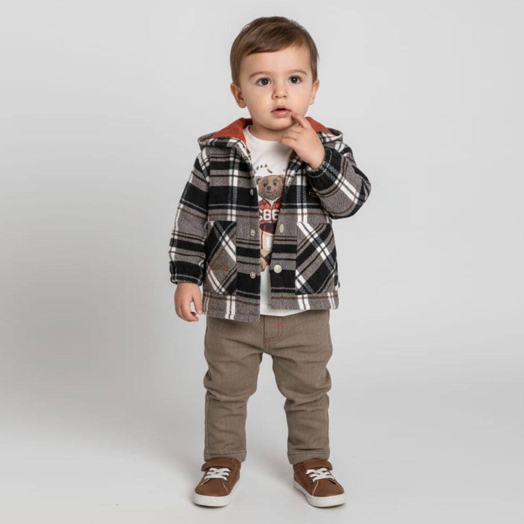 Plaid Set (3pcs) 9-24m