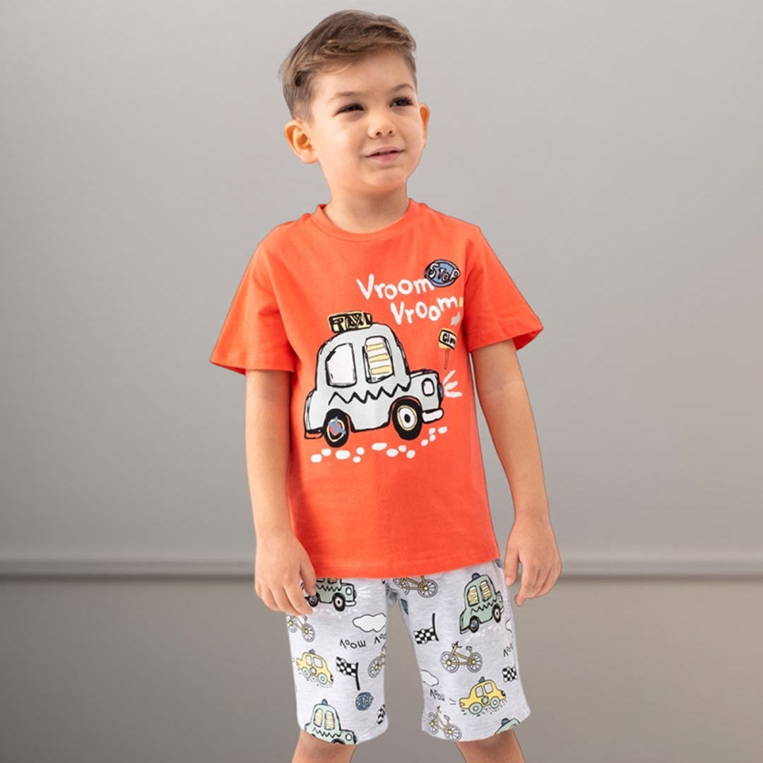 Vroom Cotton Set (2pcs) 3-6y